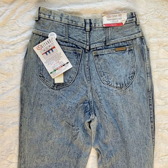 Vintage NWT Rare P.S. Gitano 80s 100% Cotton Mom Jean - Women’s 14 - Picture 4 of 11